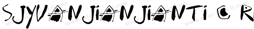 sjyuanjianjianti c Regula字体转换